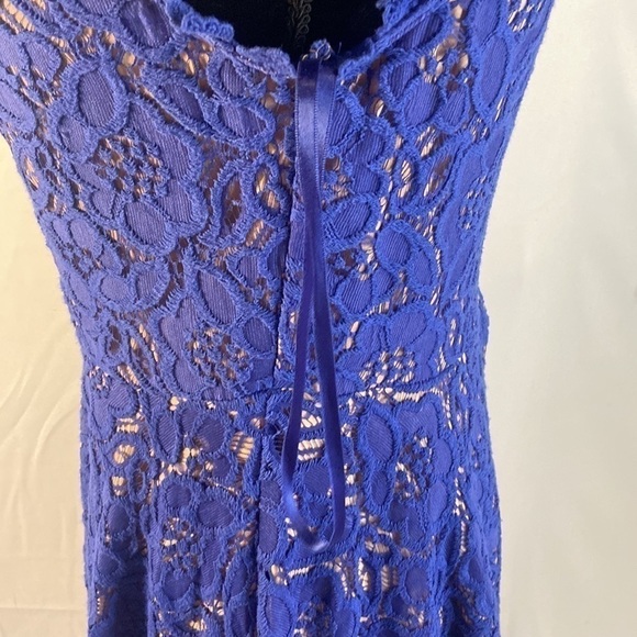 City Studio Lace Fit & Flare Dress - Picture 5 of 8